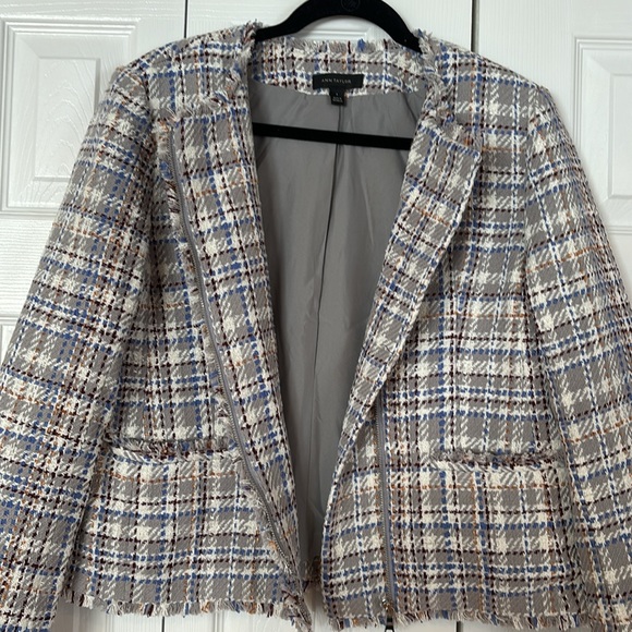 NEW Ann Taylor Tweed Blazer/Dress Jacket - Picture 6 of 7